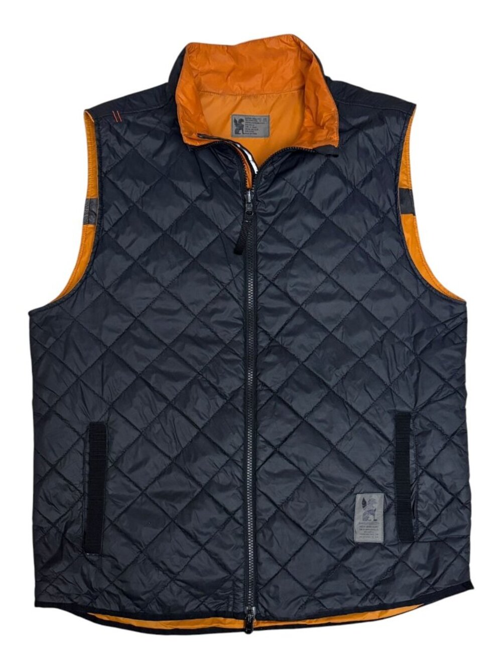 CHROME INDUSTRIES Cycling Vest REVERSIBLE Waterproof Light Puffer Mens Large